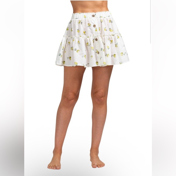 Eberjey Dresses & Skirts - Eberjey Nostalgia Garden Nellie Floral Print Mini Skirt Size Large New